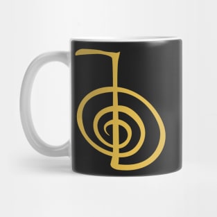 Cho ku rei Golden Reiki Symbol Mug